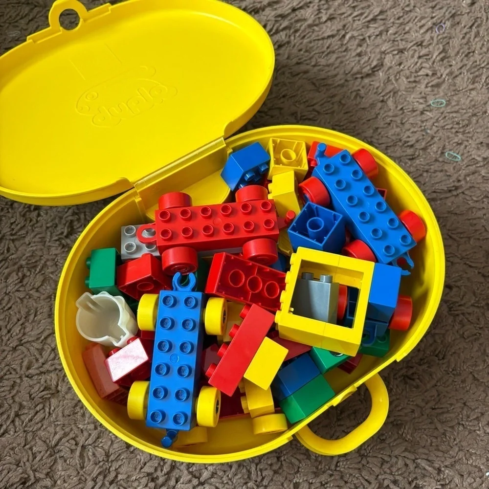 Lego Duplo 2276 Glow in the Dark Ghost Set Train Building Toy Set Blocks